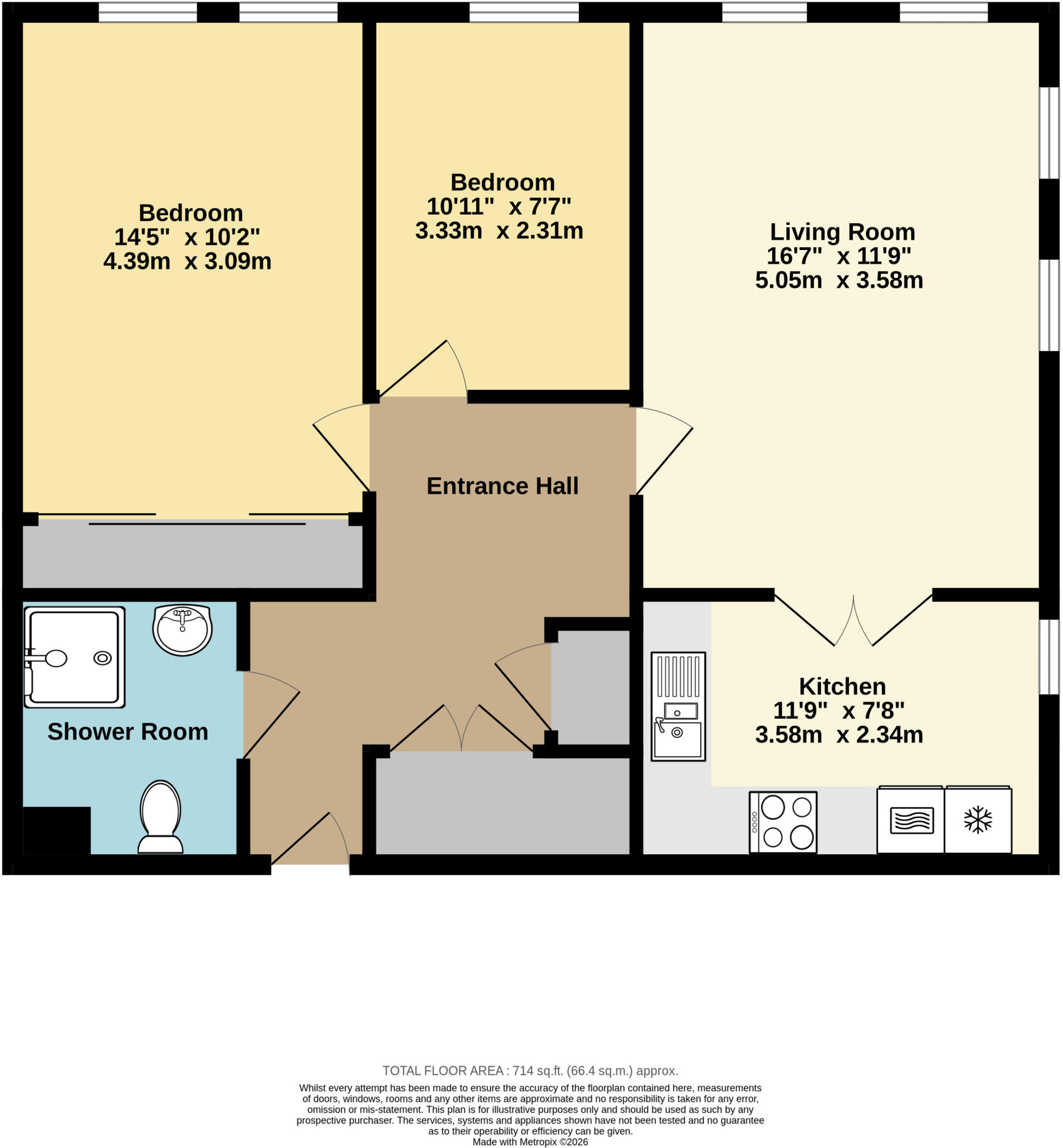 Chislet Court, Pier Avenue, Herne Bay, Kent, CT6 floorplan