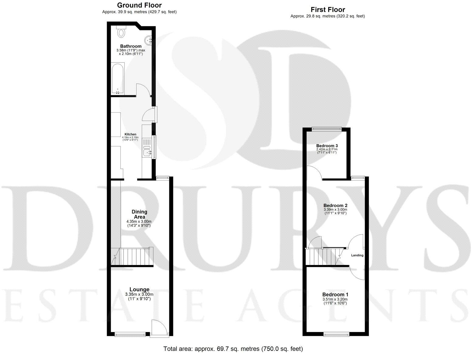 Norfolk Street, Boston, PE21 floorplan