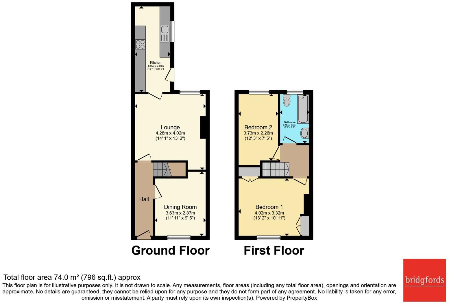 Boscombe Street, Manchester, Greater Manchester, M14 floorplan