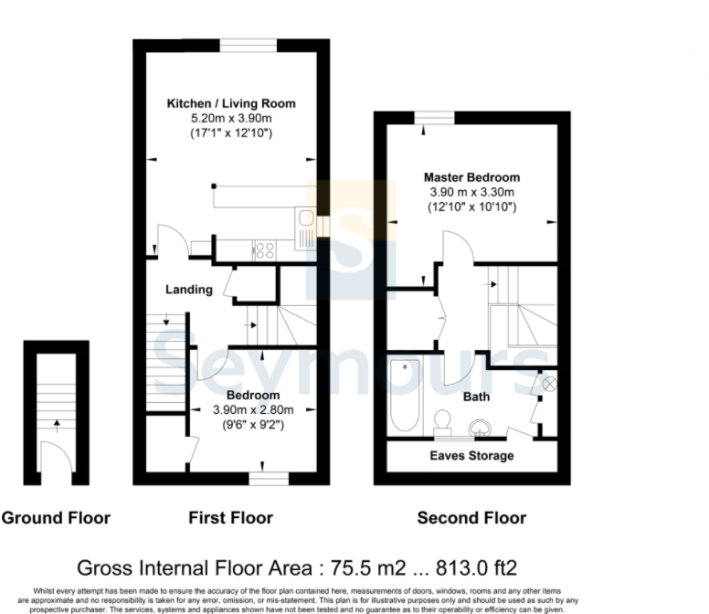 Dorchester Court, Oriental Road, Woking, Surrey, GU22 floorplan