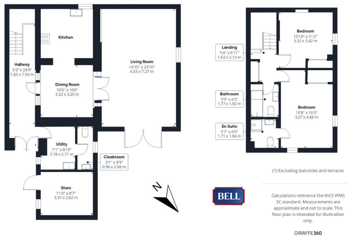 Farriers Lodge, The Stables, Raithby, Spilsby floorplan