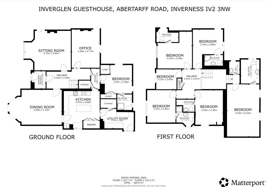 Inverglen, 7 Abertarff Road, Inverness, IV2 floorplan