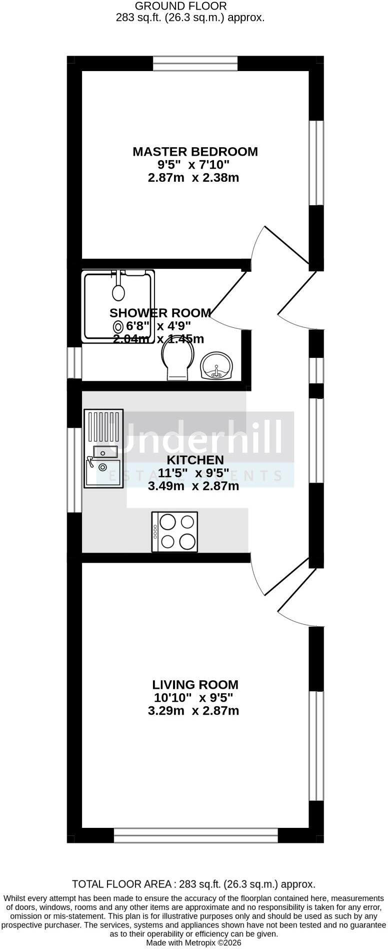 Second Avenue, Newport Park, Exeter floorplan