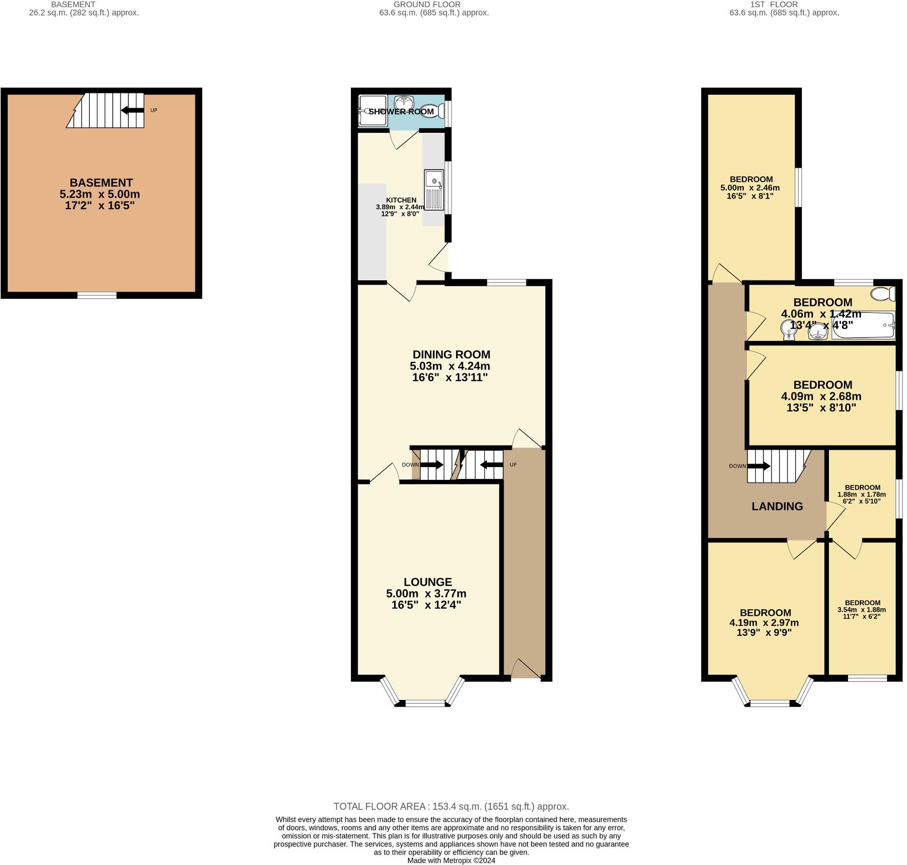 Warrington Road, Ince-in-Makerfield, Wigan WN3 4TB floorplan