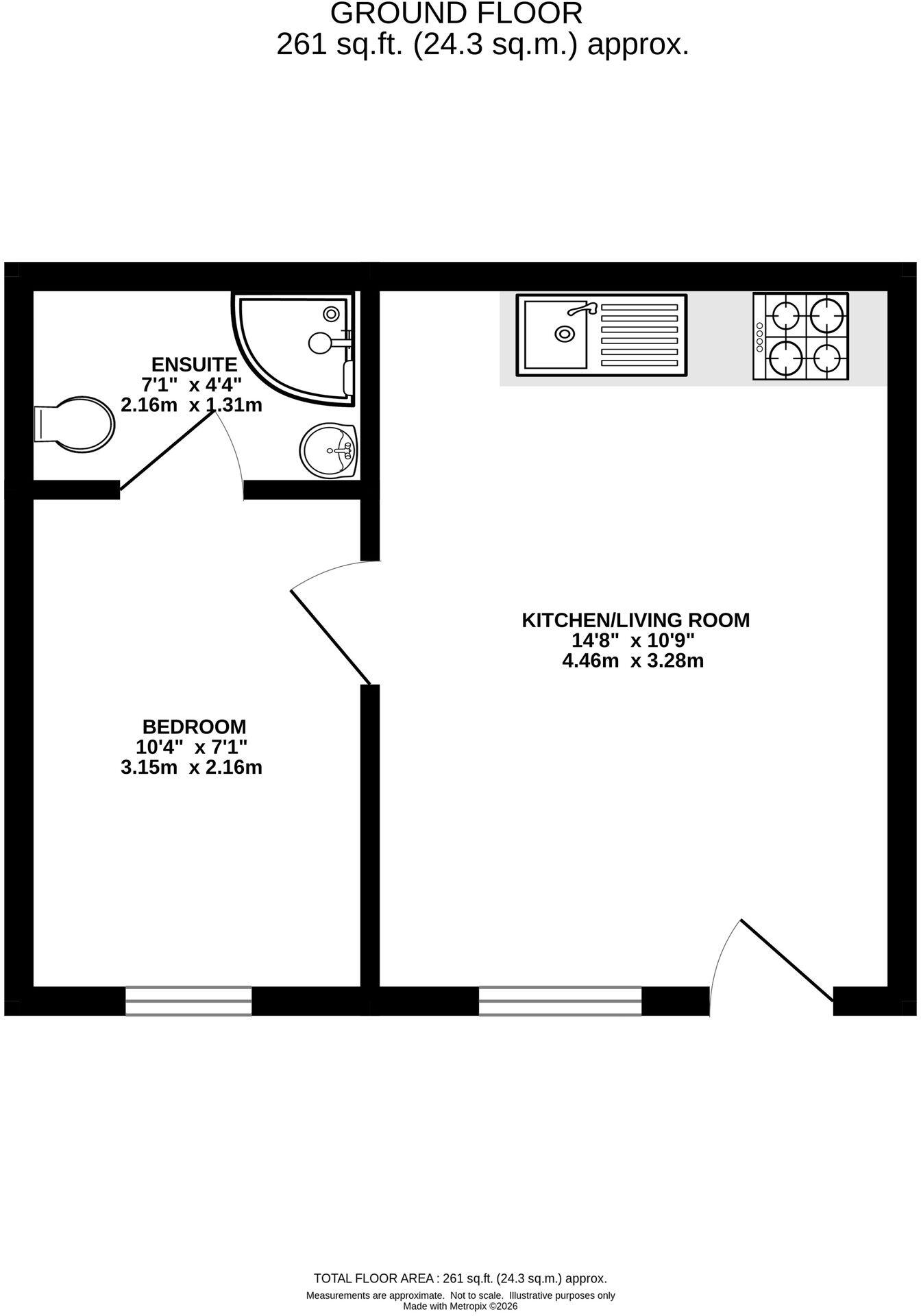 Terrace Road, Chapel-En-Le-Frith, SK23 floorplan