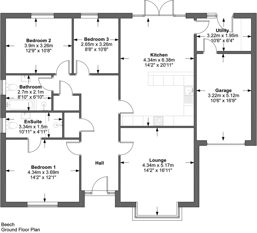 Plot 10 Victoria Gardens,  Victoria Street, Wragby, Market Rasen, Lincolnshire, LN8 5PF floorplan