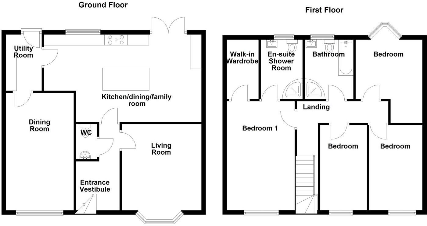 Lee Green, Mirfield floorplan