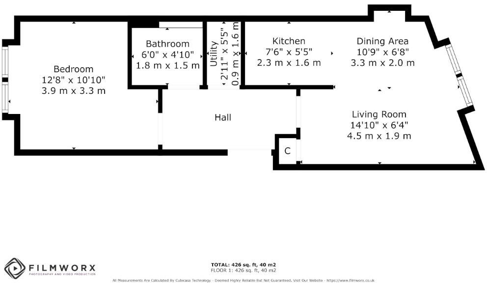 Oran Street, North Kelvinside, Glasgow, G20 floorplan
