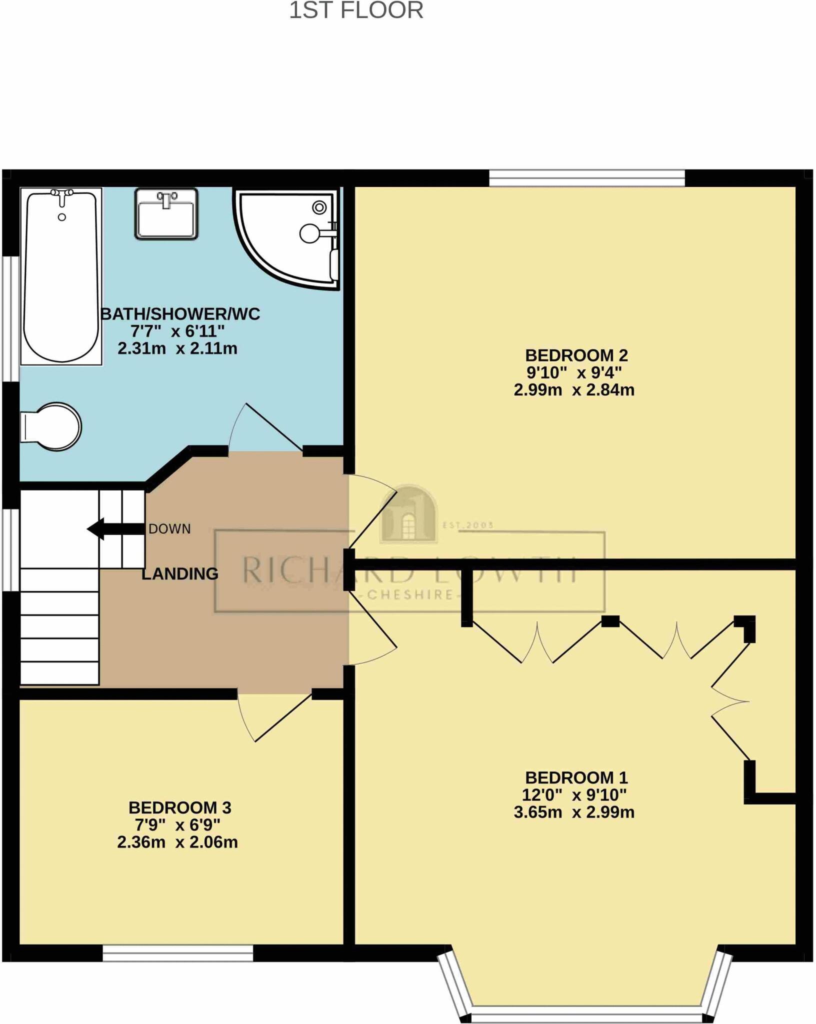 The Circuit, Cheadle Hulme floorplan