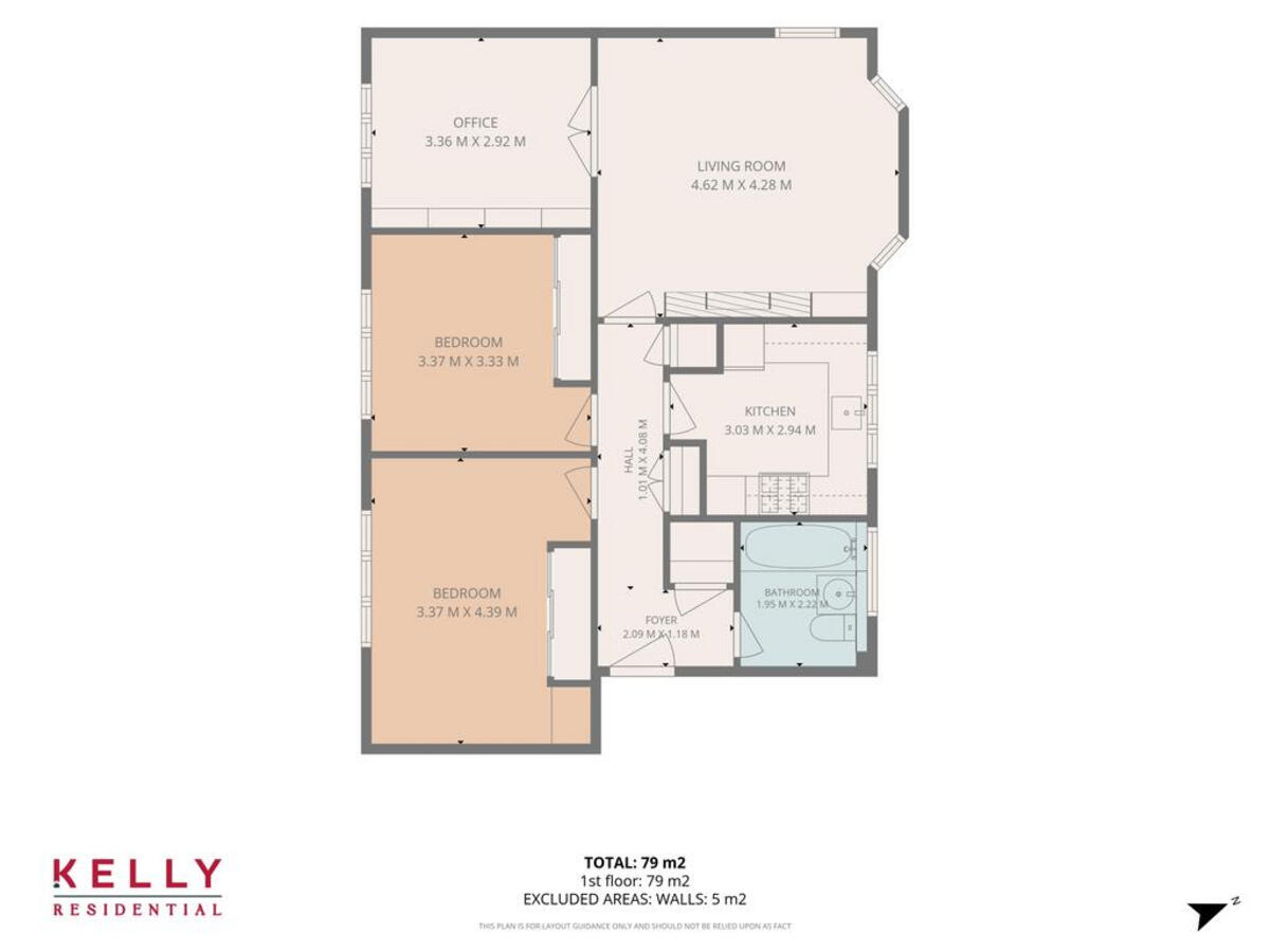 14 Hill Crescent, Clarkston, G76 floorplan
