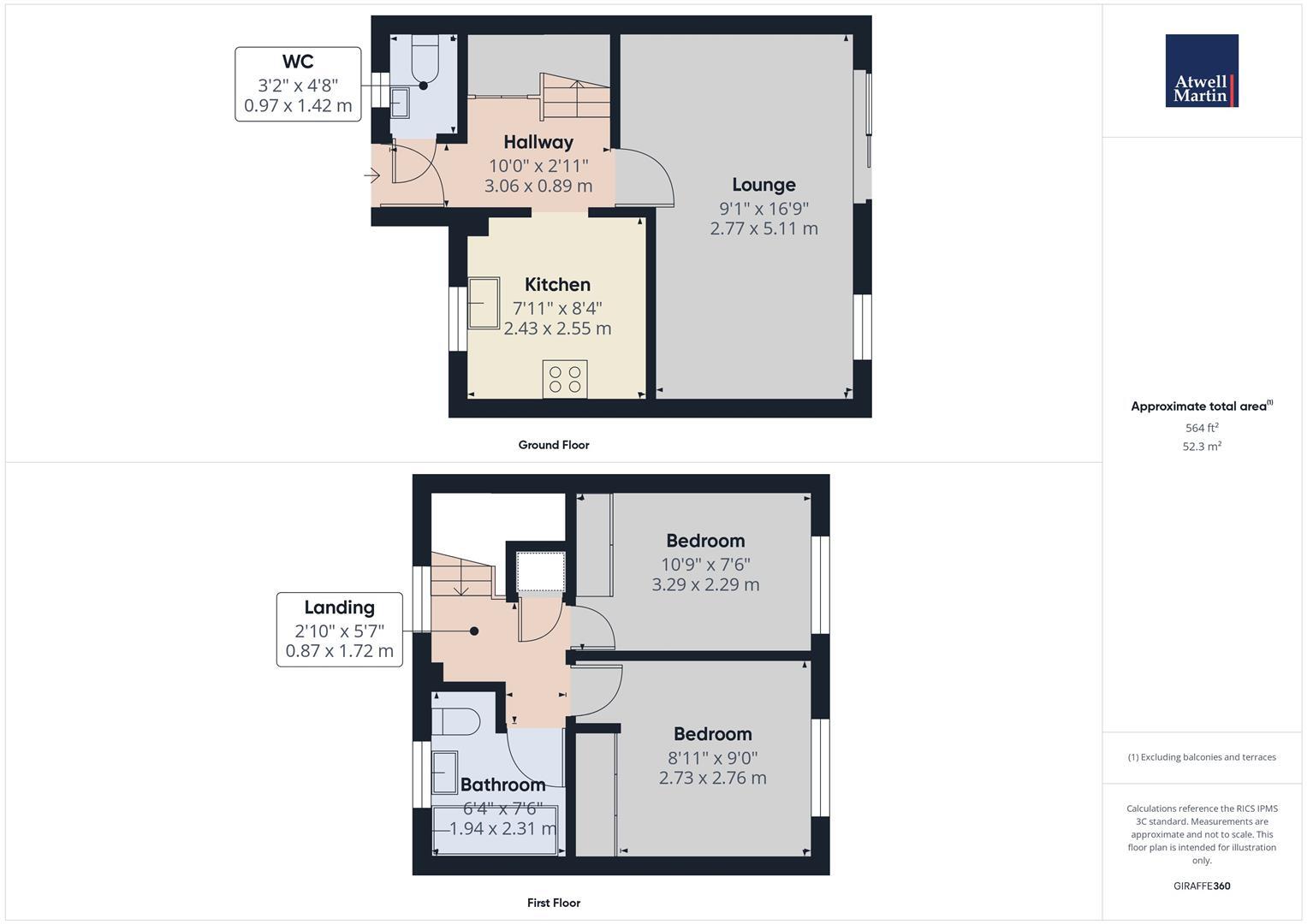 Kelso Court, Chippenham floorplan