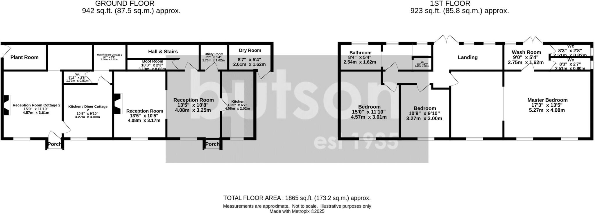 Spring Bank Cottages, Wyre Side, Knott End, FY6 0AA floorplan