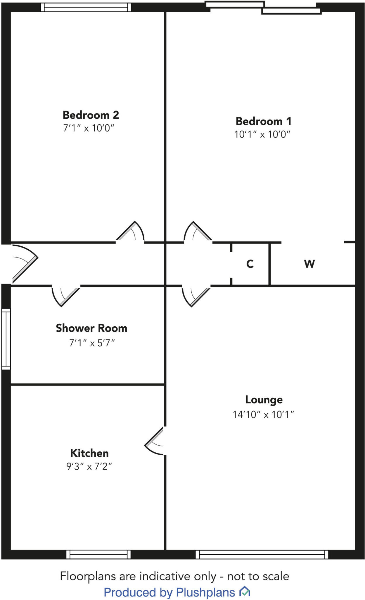 Margaret Sloan Place, Tarbolton, South Ayrshire floorplan