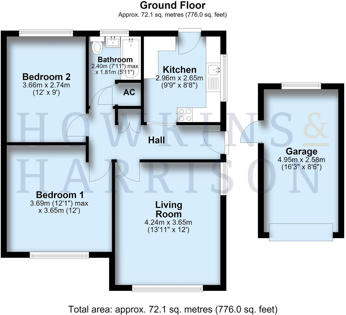 Woodside, Ashby-De-La-Zouch, LE65 floorplan
