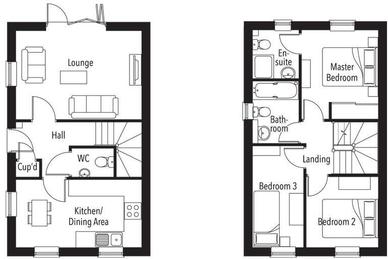 Plot 64, Hurworth Meadows, Neasham Road, Darlington, DL2 1DL. floorplan