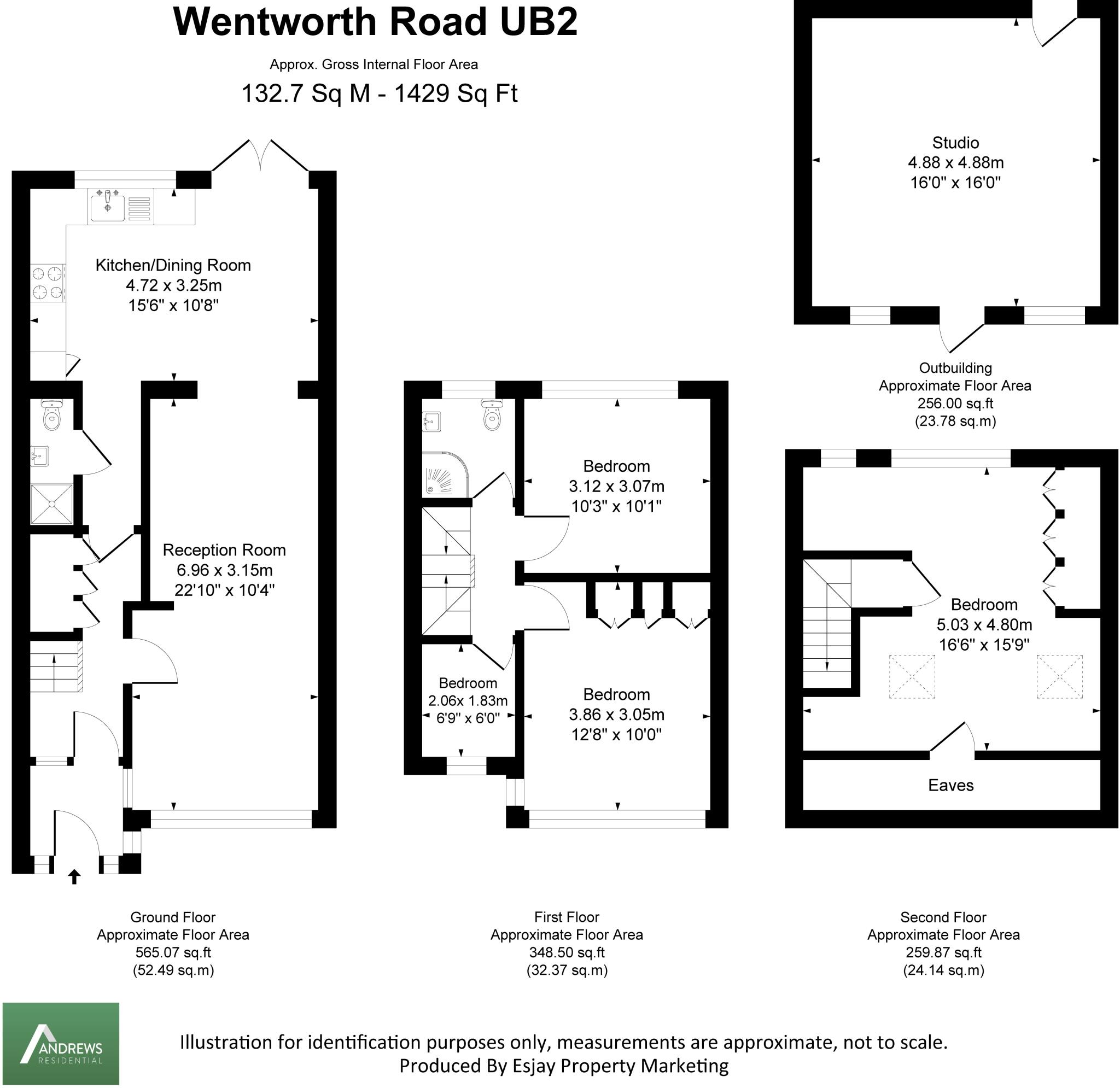 Wentworth Road, Southall floorplan