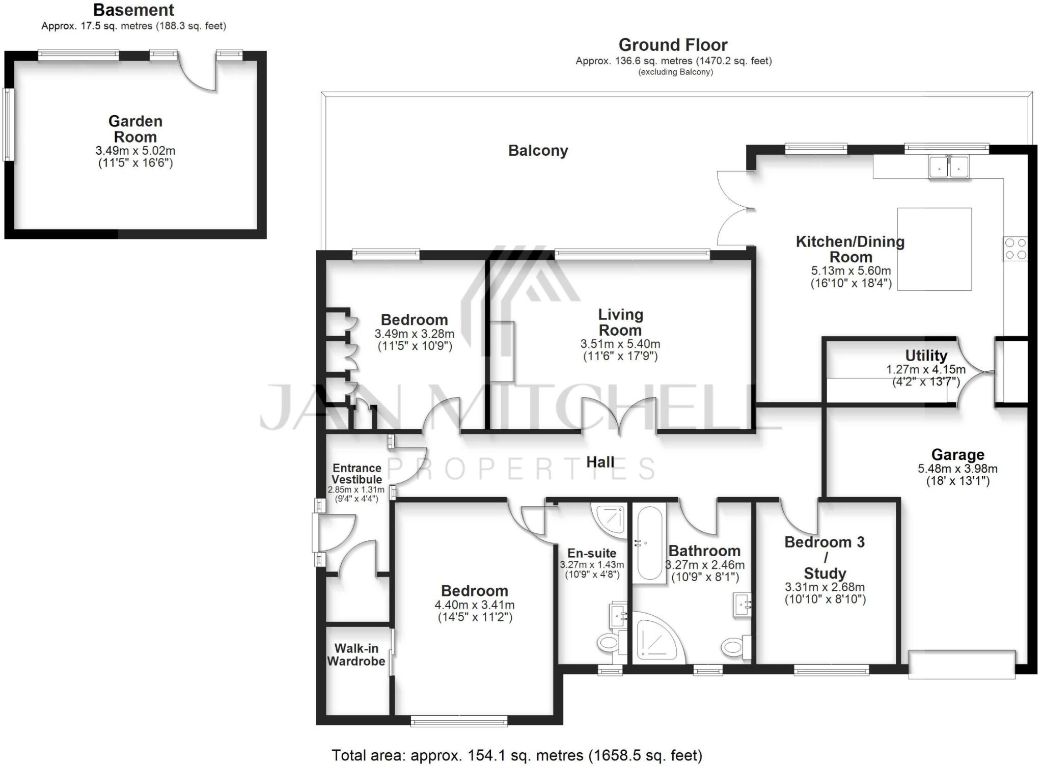 Ashfield Court, High Spen, Rowlands Gill floorplan