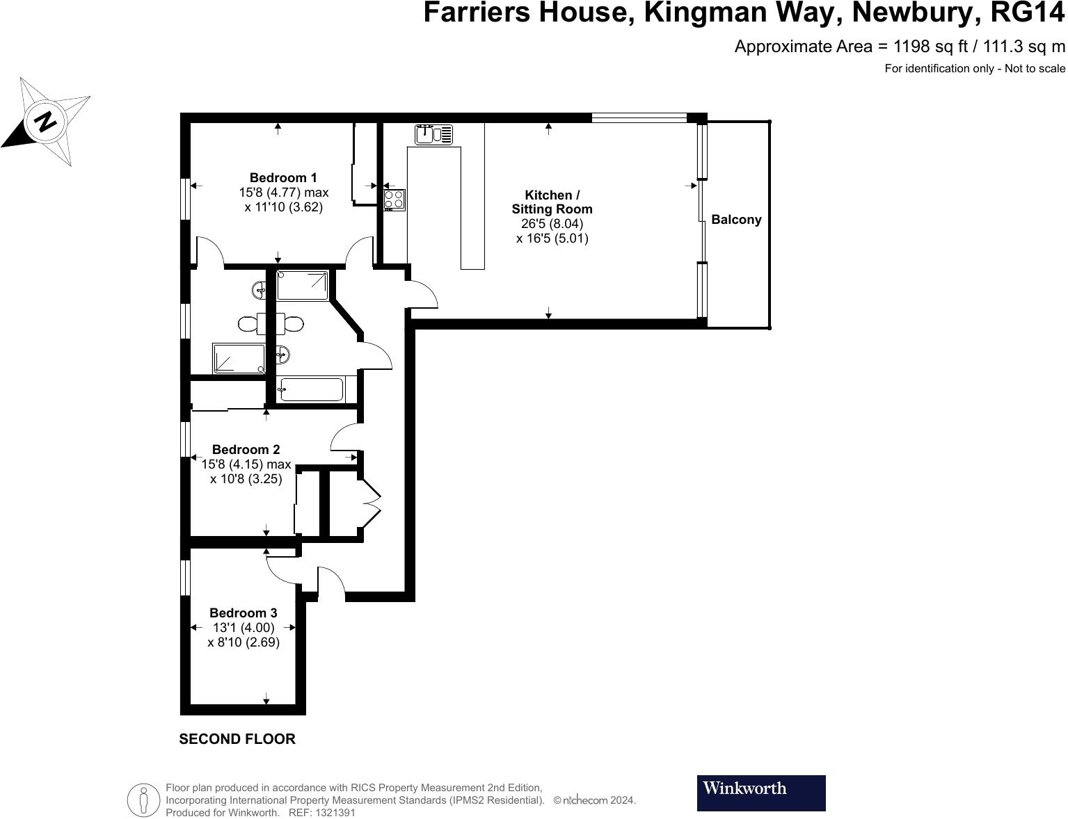 Kingman Way, Newbury, Berkshire, RG14 floorplan
