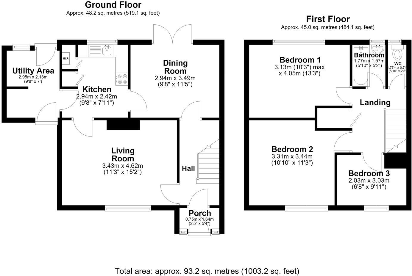 Tynewydd Avenue, Pontnewydd, Cwmbran floorplan