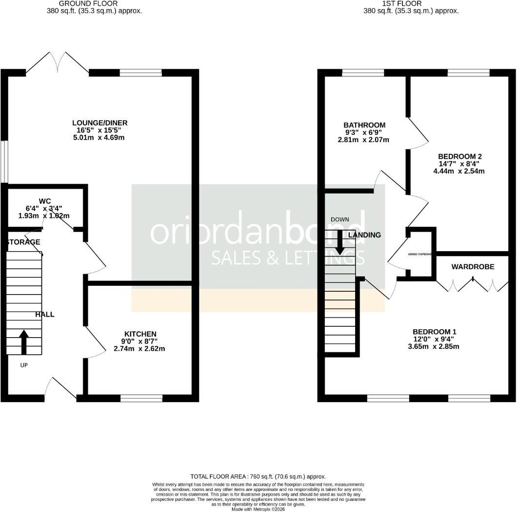Robb Close, Irthlingborough, NN9 5GJ floorplan