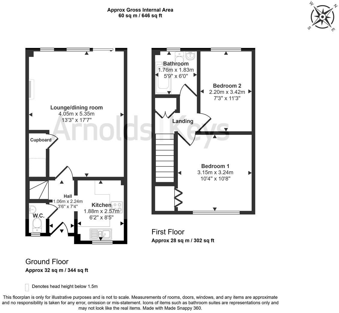 Craske Close, Sheringham, Norfolk floorplan