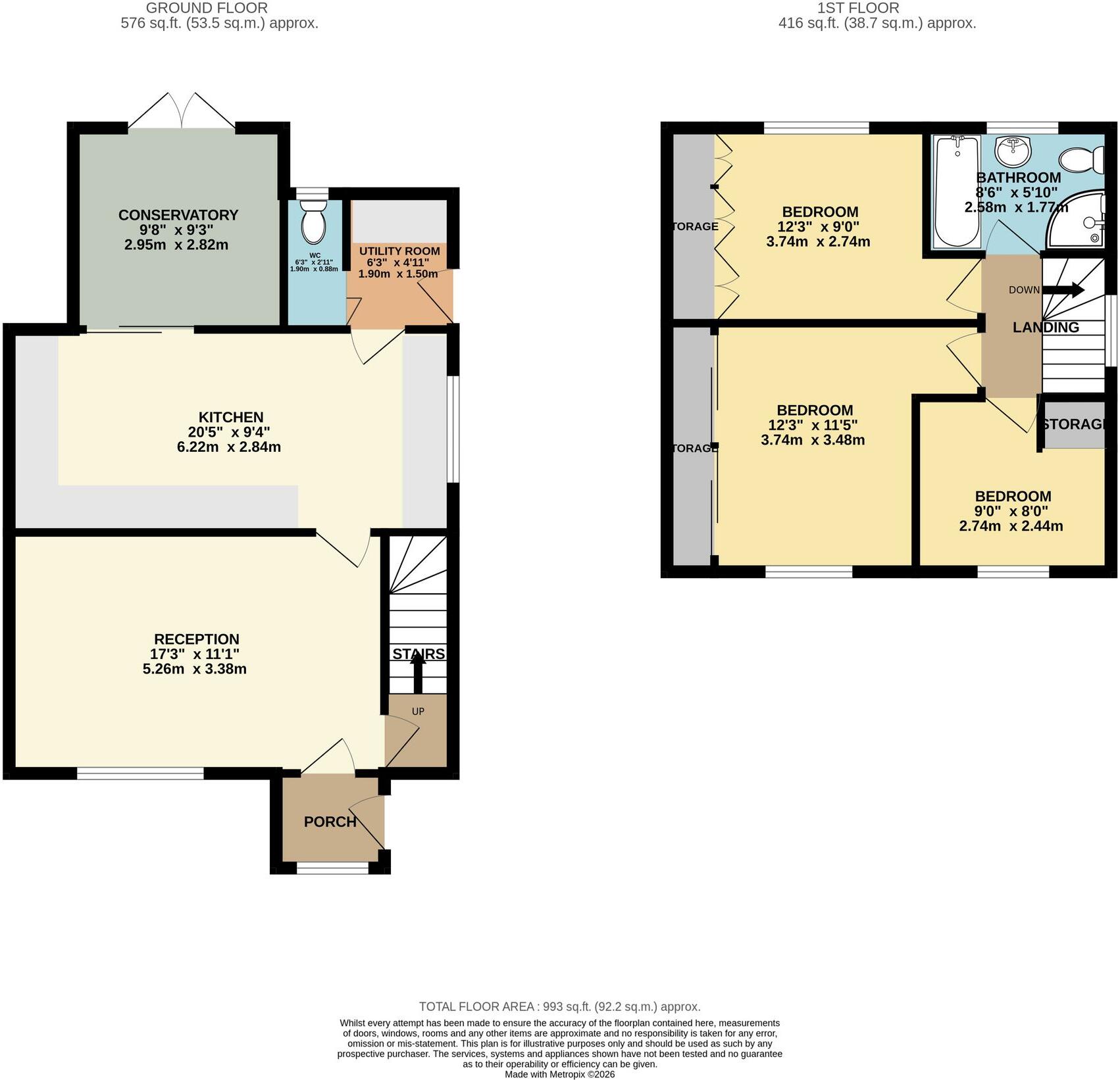 Farm Close, Oakdale, NP12 floorplan