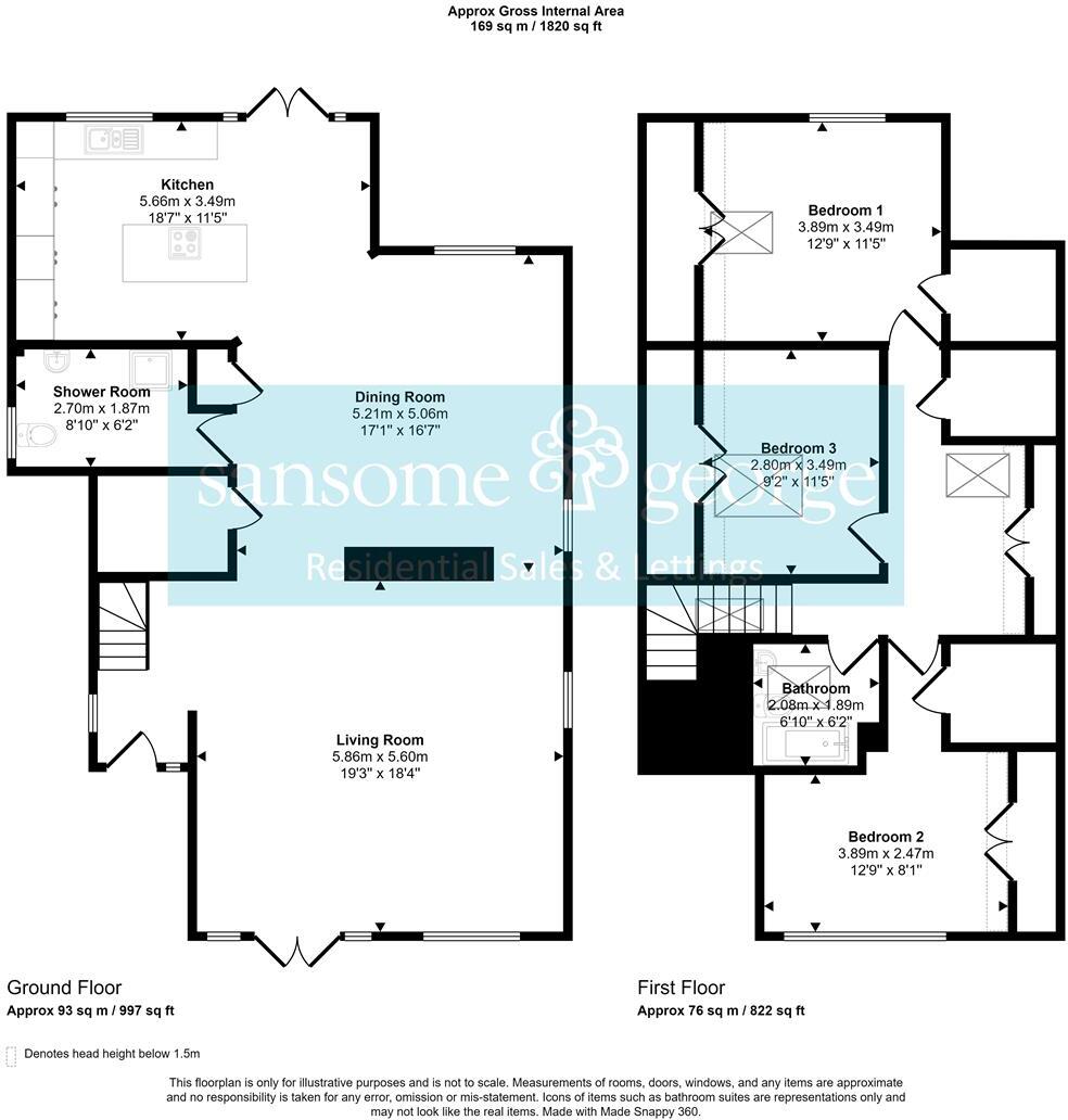 Mapledurham Drive, Purley On Thames floorplan