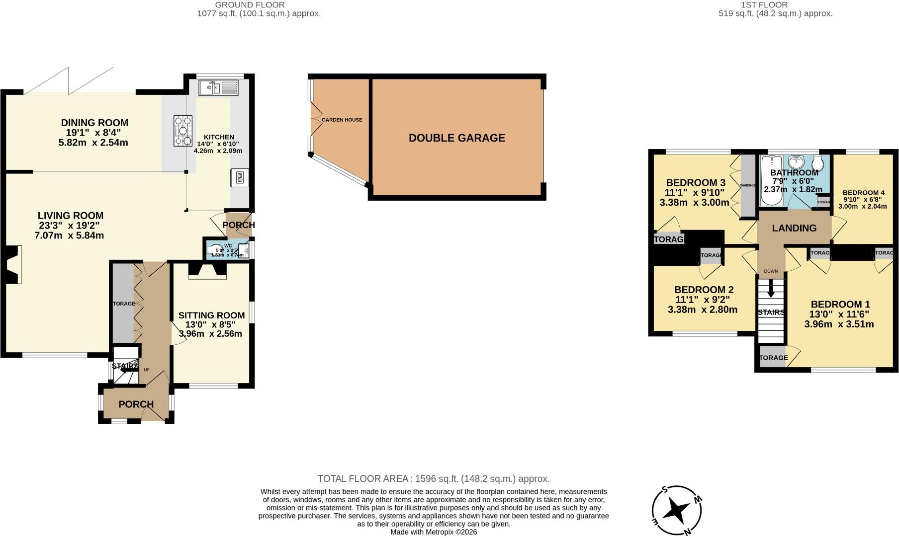 Abbots Road, Faversham, Kent, ME13 floorplan