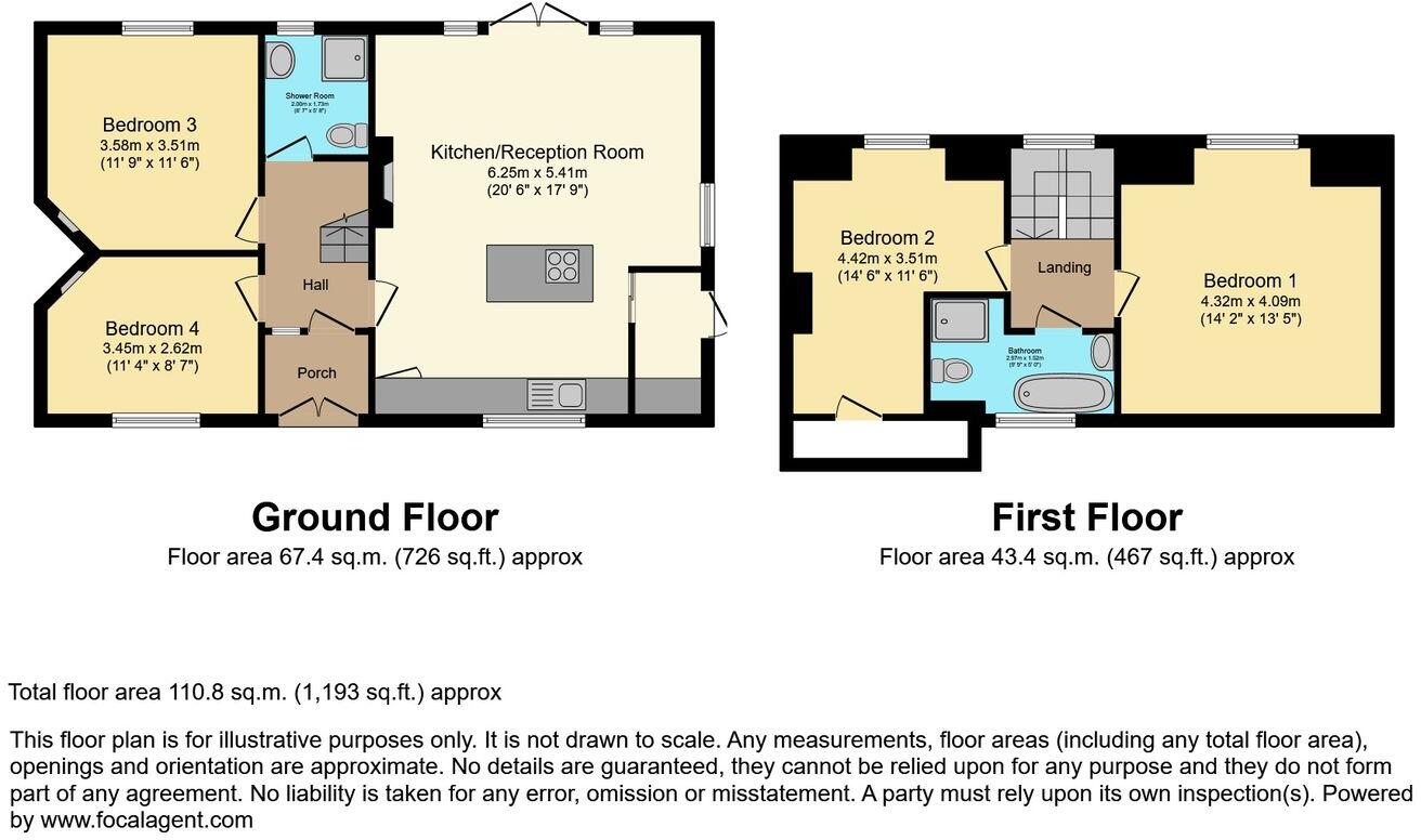 Sutton Passeys Crescent, Nottingham, NG8 floorplan