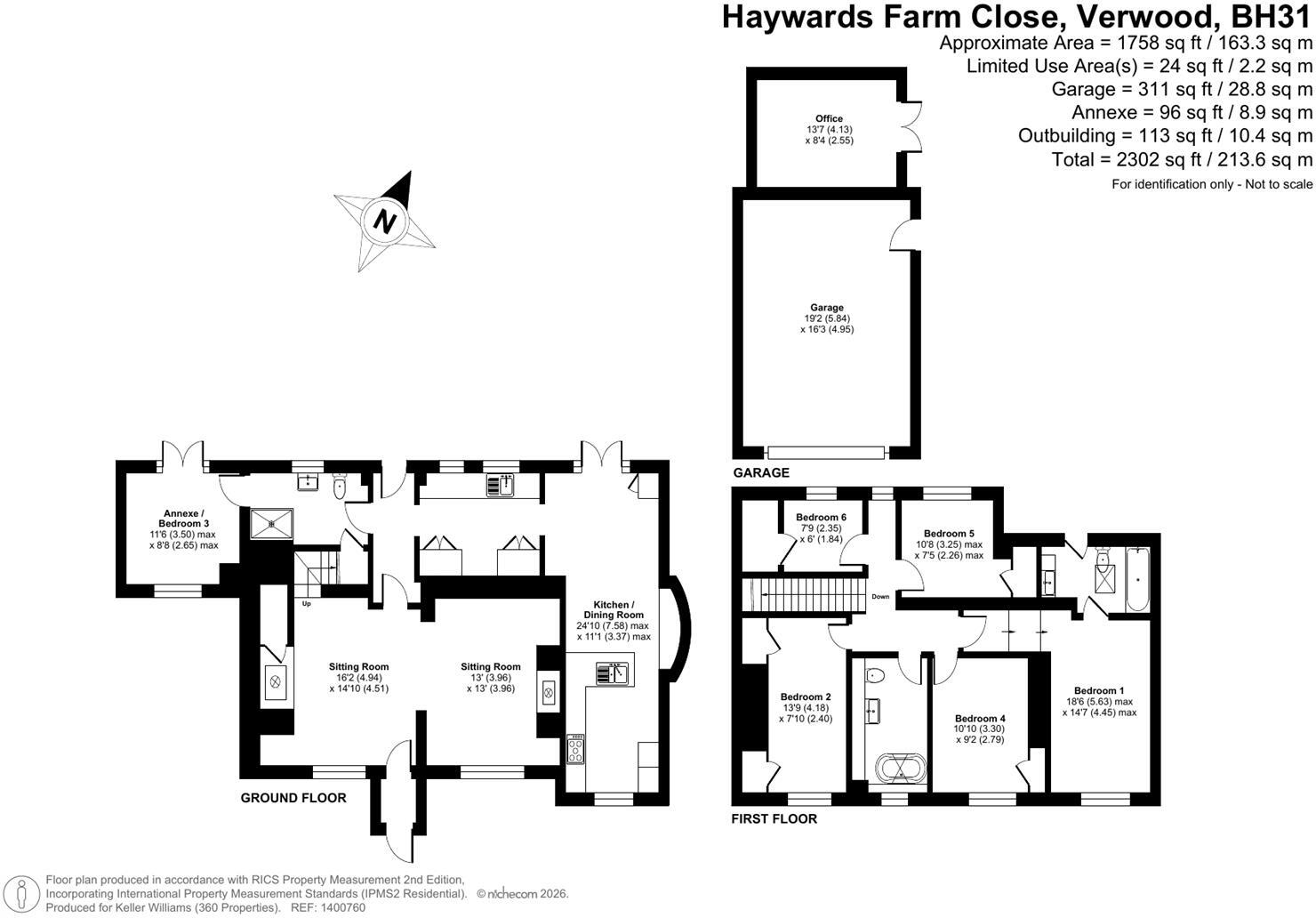 Haywards Farm Close, Verwood floorplan