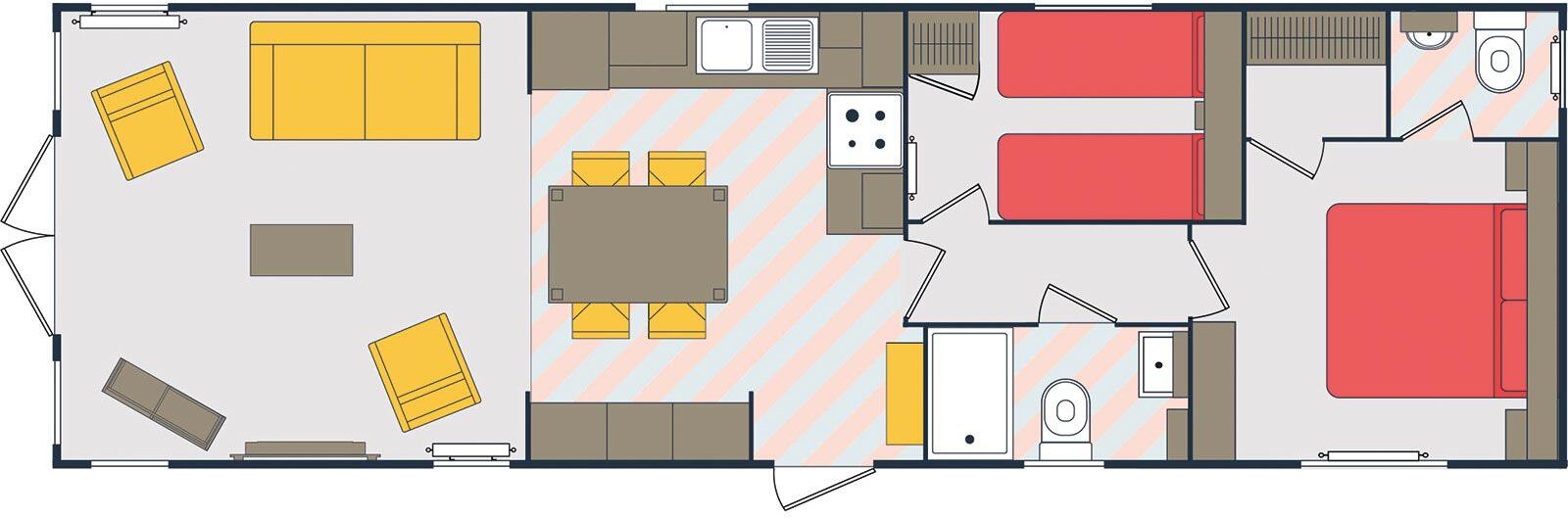 Pisces & Acorn Country Park, Welney, PE14 9RJ floorplan