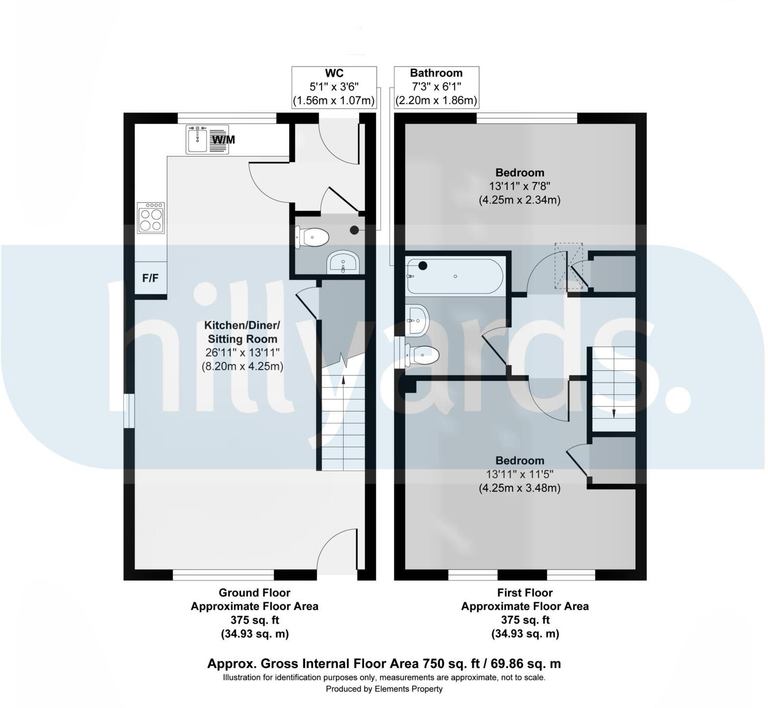 Yellow Brick Road, Winslow floorplan