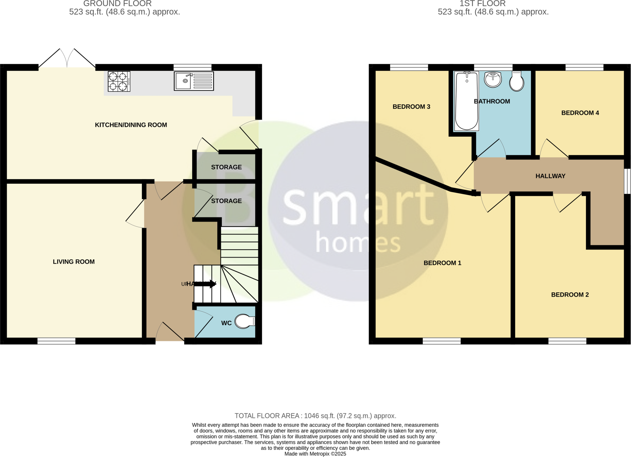 Washington Road, Goldthorpe floorplan