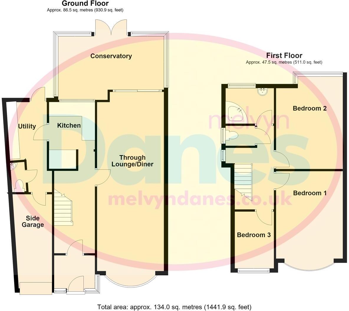 Olorenshaw Road, Sheldon, Birmingham floorplan