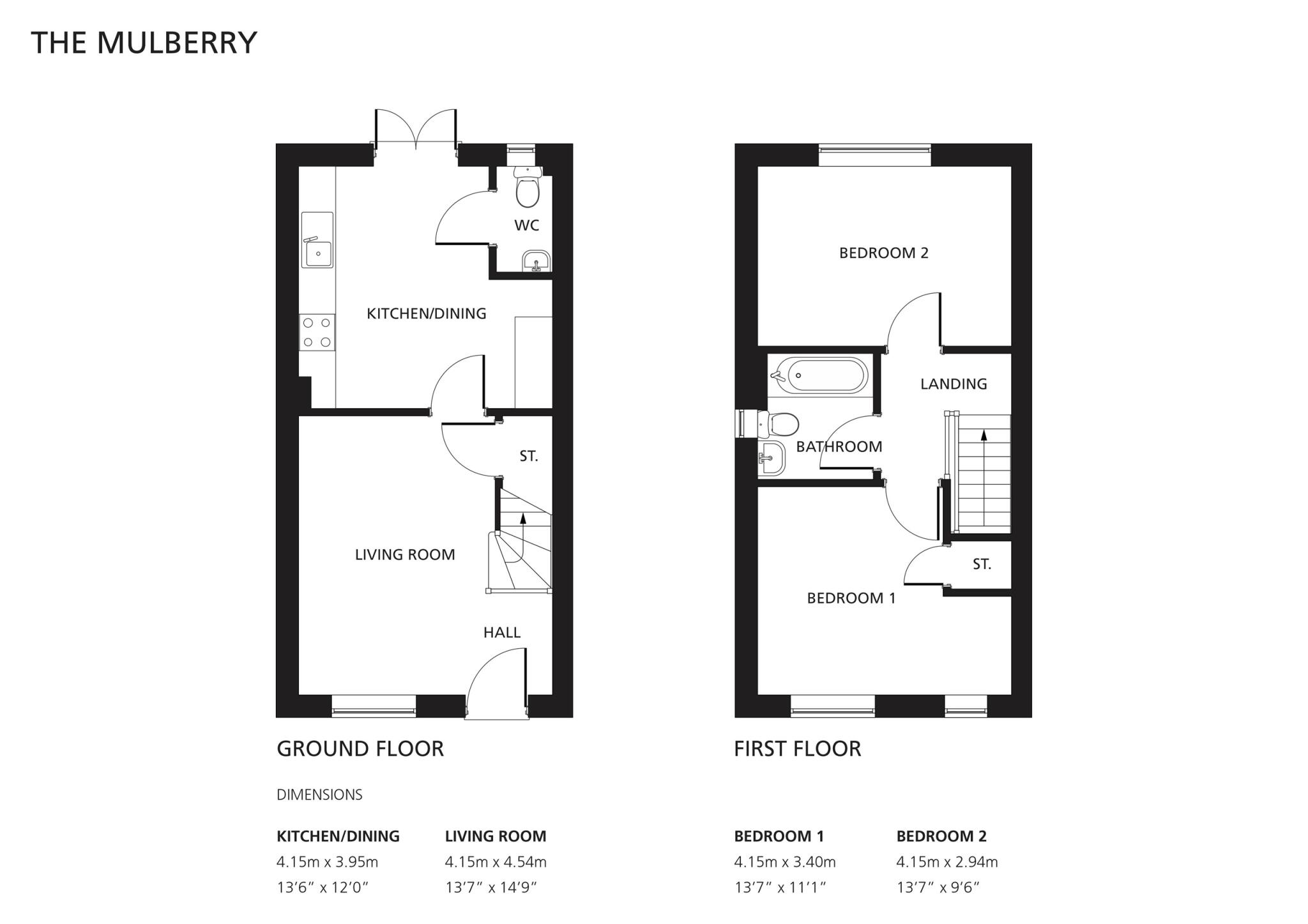 Ayers Gardens, Elm, Wisbech floorplan