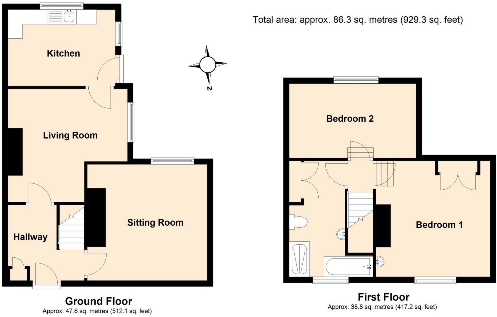 Whitecross Street, Monmouth, NP25 floorplan