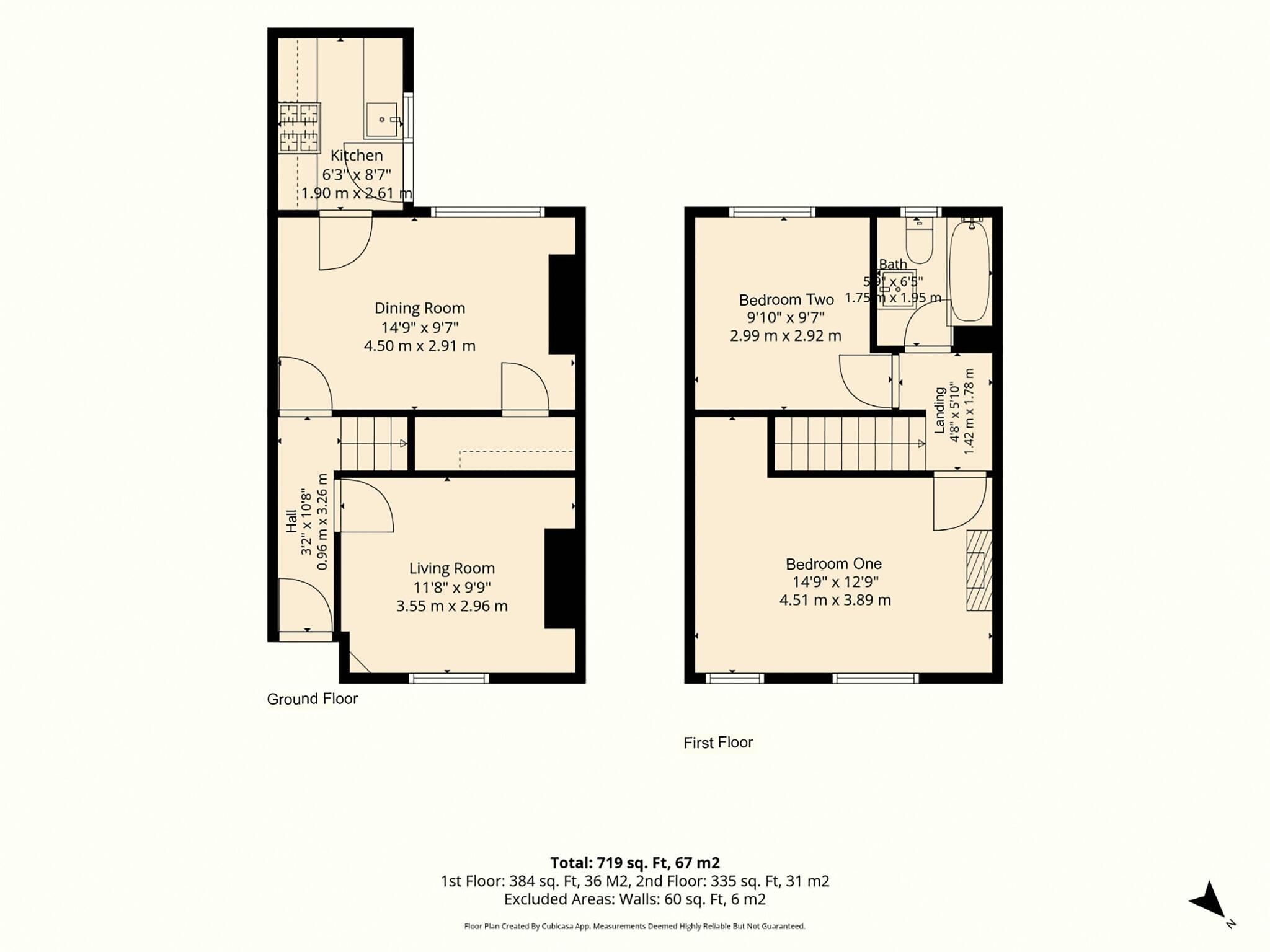Millais Street, Manchester floorplan