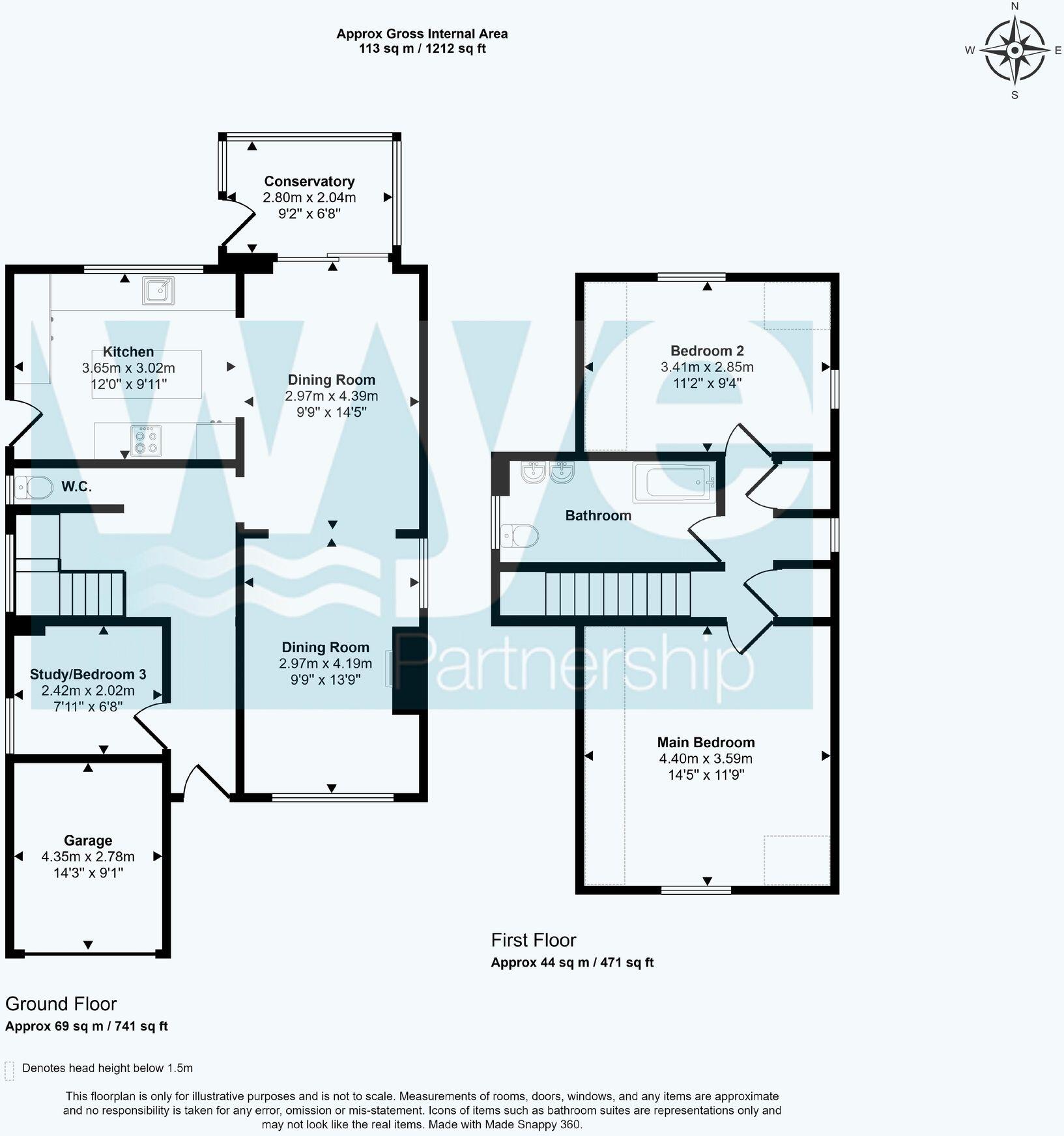 Brimmers Hill, Widmer End, HP15 floorplan