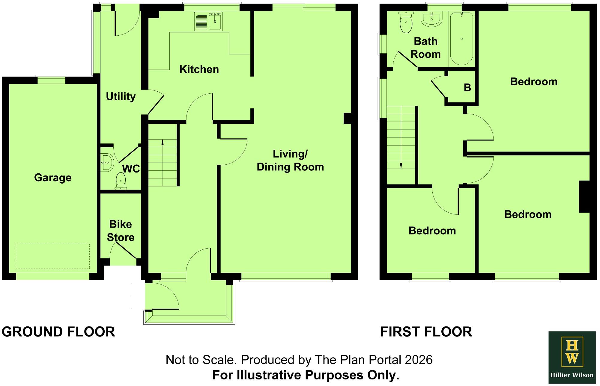 Chichester Walk, Merley, Wimborne, Dorset, BH21 floorplan