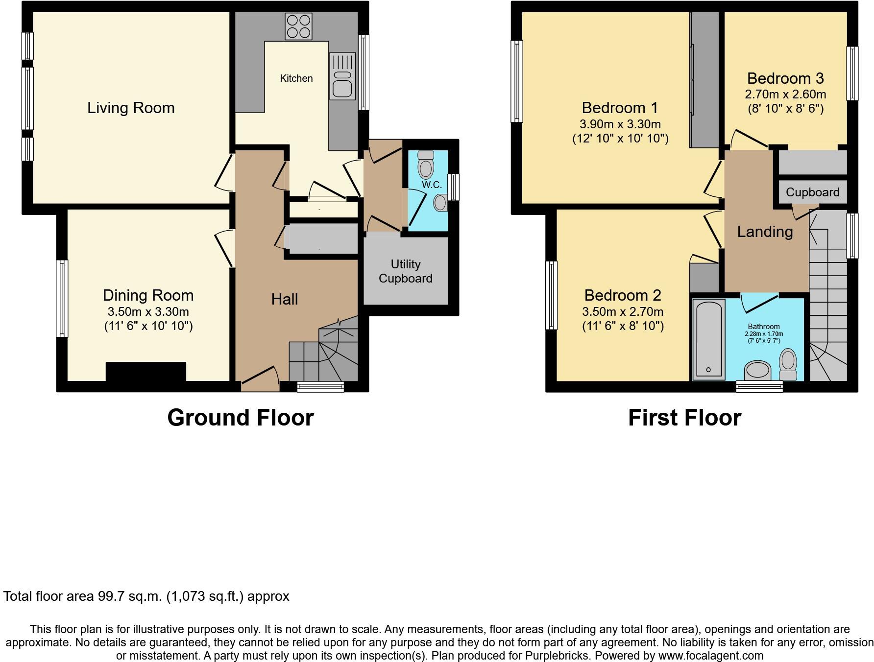 Savile Drive, Wakefield, WF4 floorplan