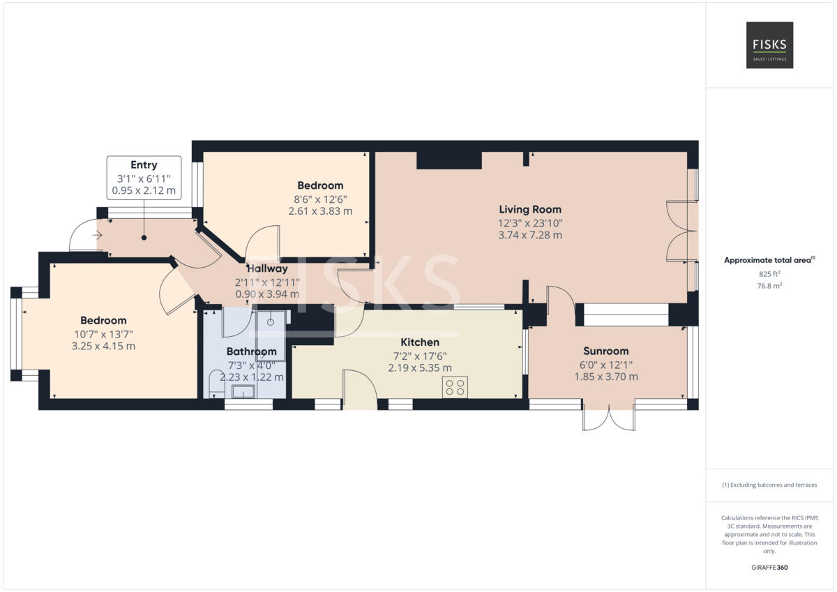 Oak Road, Canvey Island, SS8 floorplan