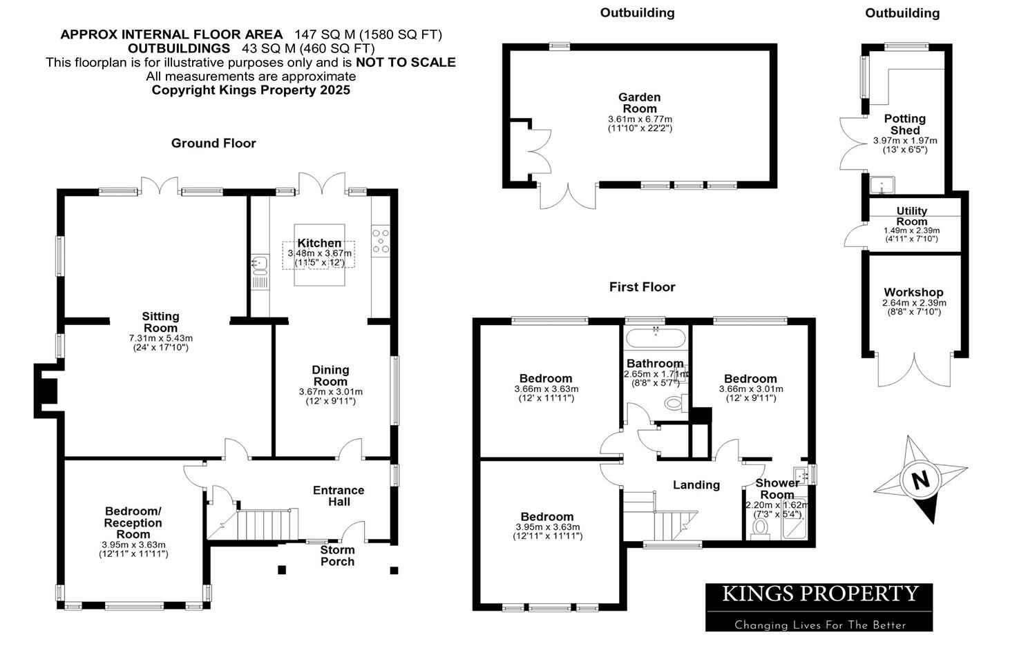 Marshalls Road, Braintree, Essex, CM7 floorplan