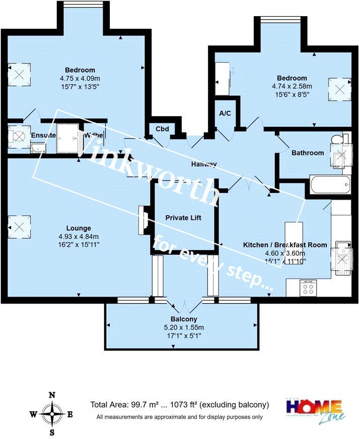 Wortley Road, Highcliffe, Christchurch, Dorset, BH23 floorplan