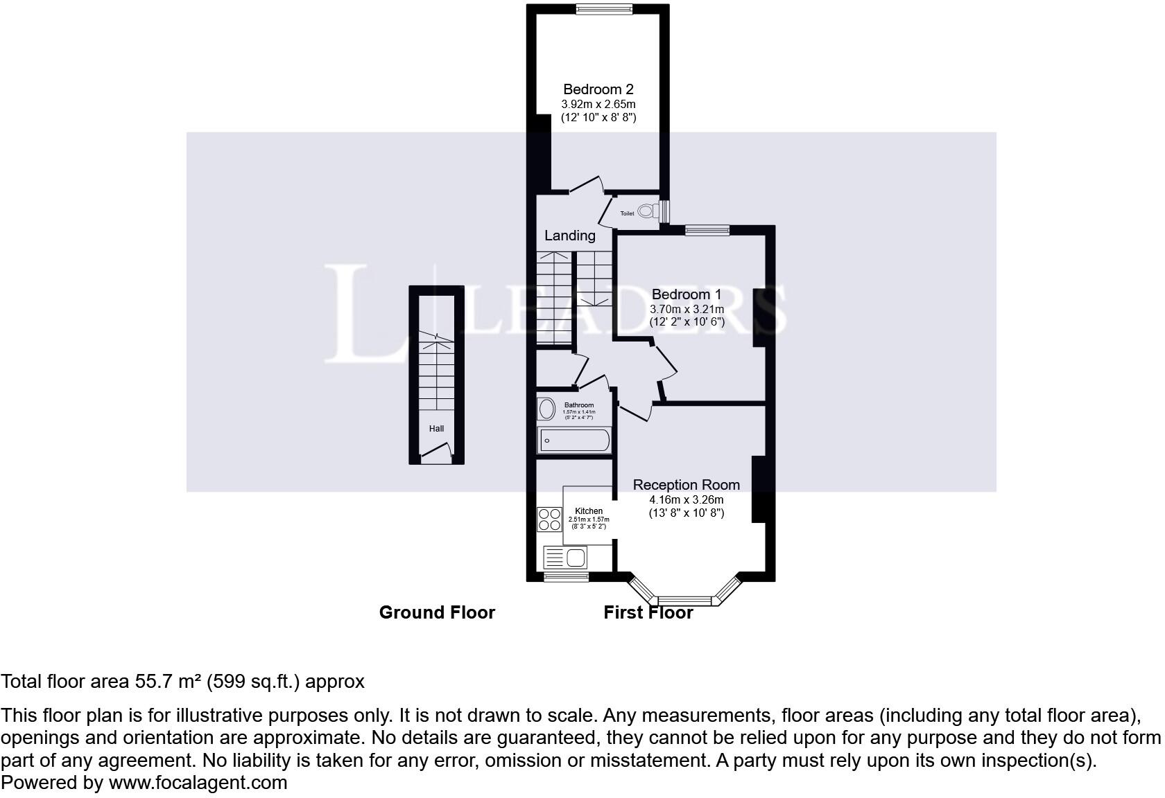 Gladstone Place, Brighton, East Sussex, BN2 floorplan