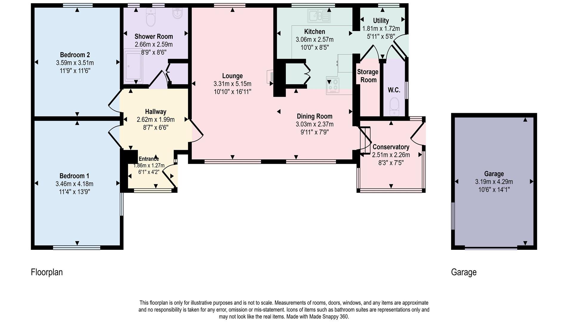 Netherbury floorplan