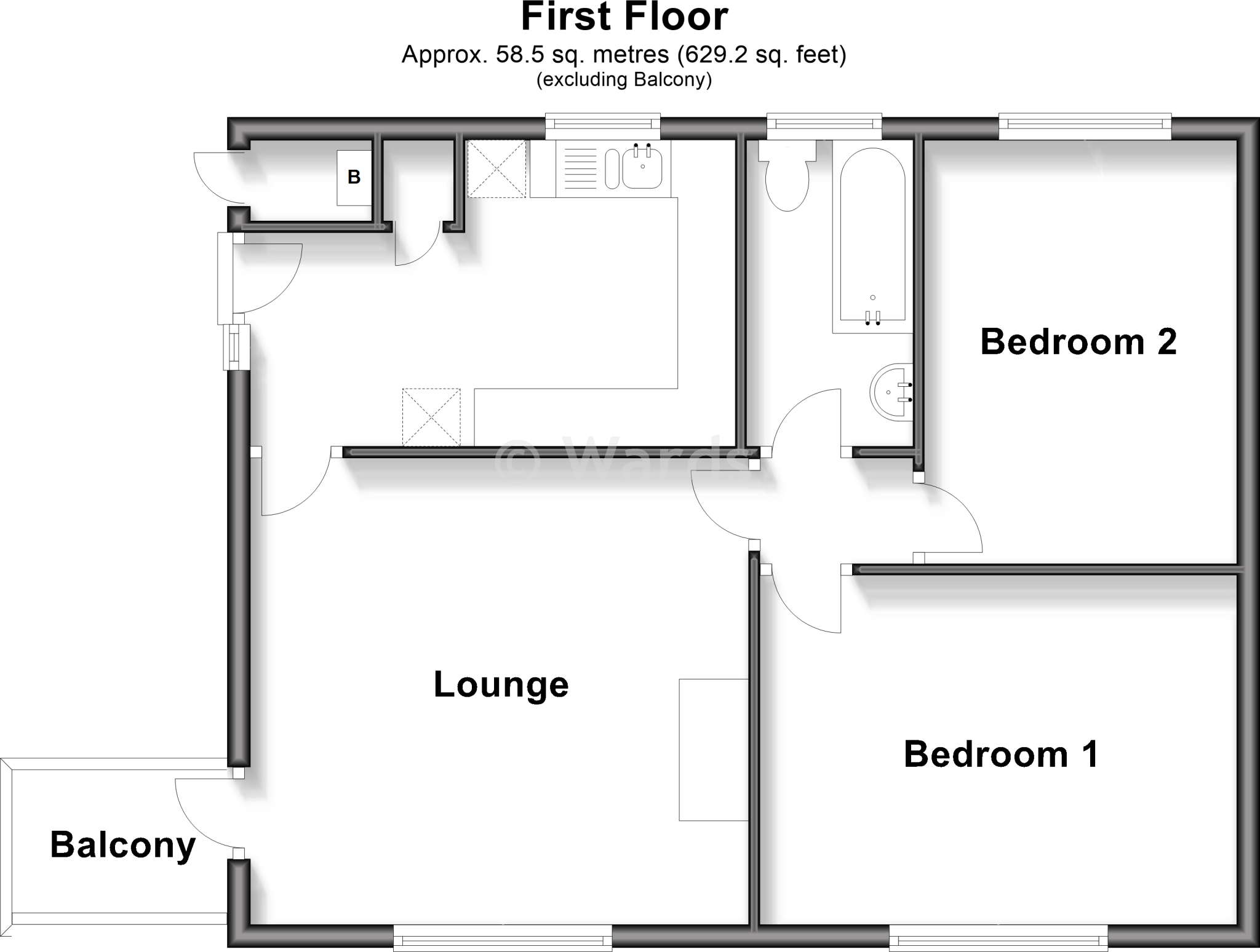 Bossington Road, Adisham, Canterbury, Kent floorplan