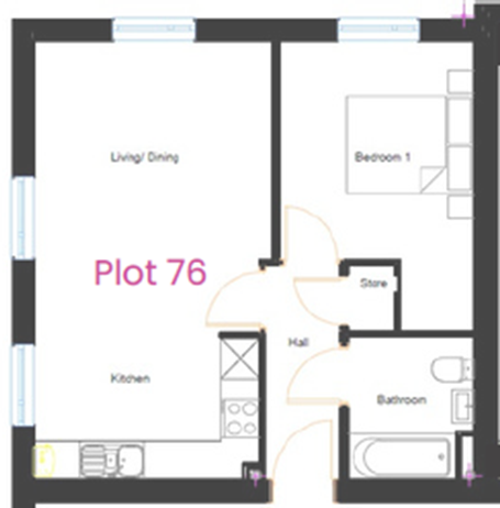 Caledonian Gardens, Hazel Grove, Stockport, SK7 floorplan
