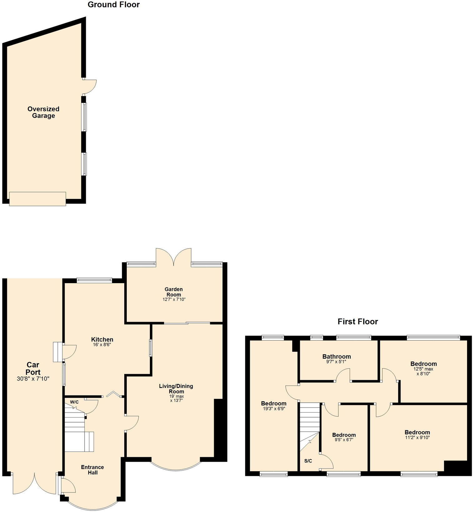 Cedar Way, Wellingborough, NN8 4SH floorplan