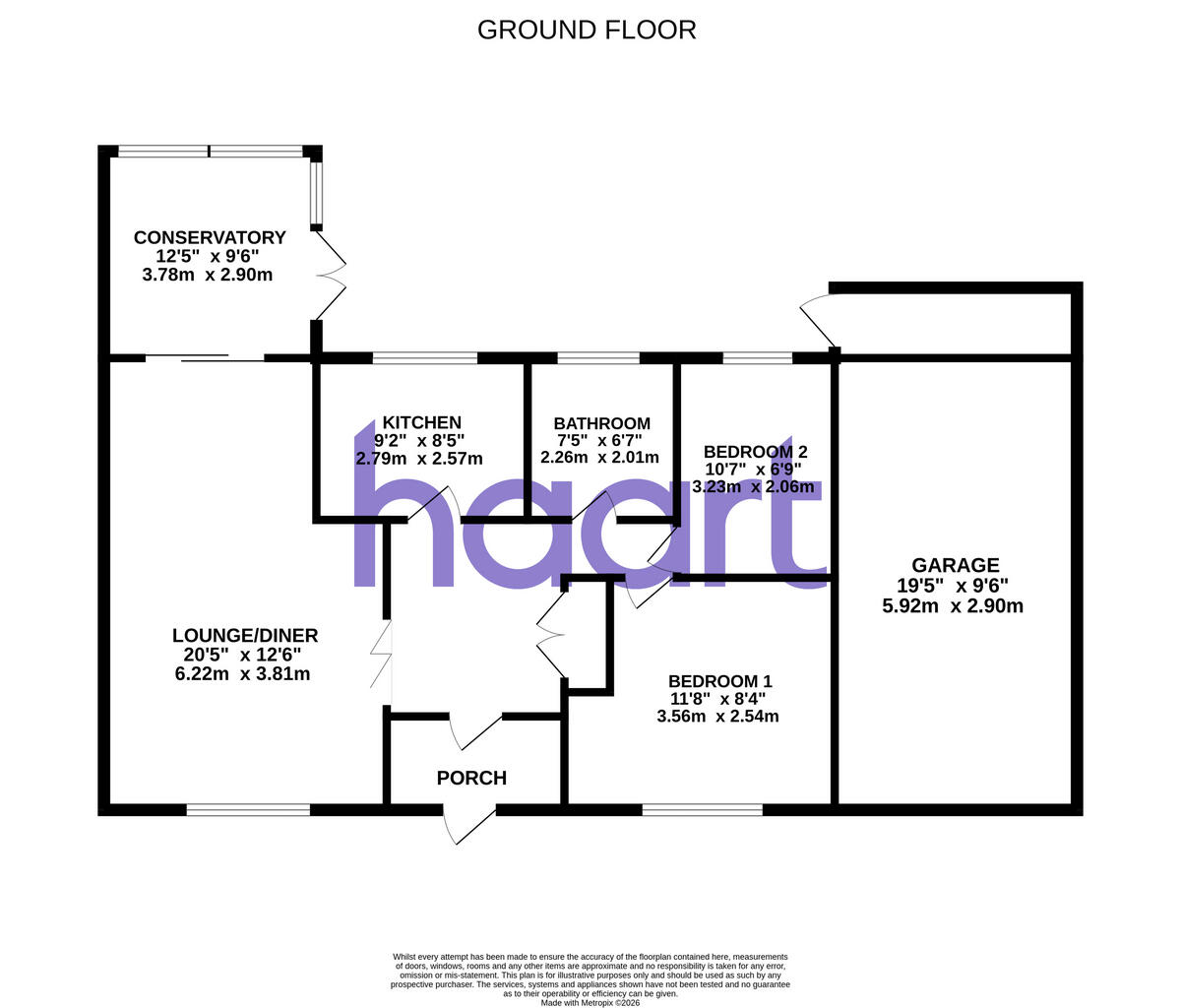 Seaview Avenue, Sheerness floorplan