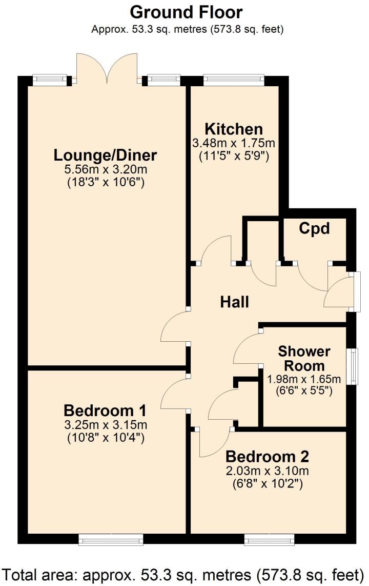 Birkdale Close, Links View, NN2 7PD floorplan